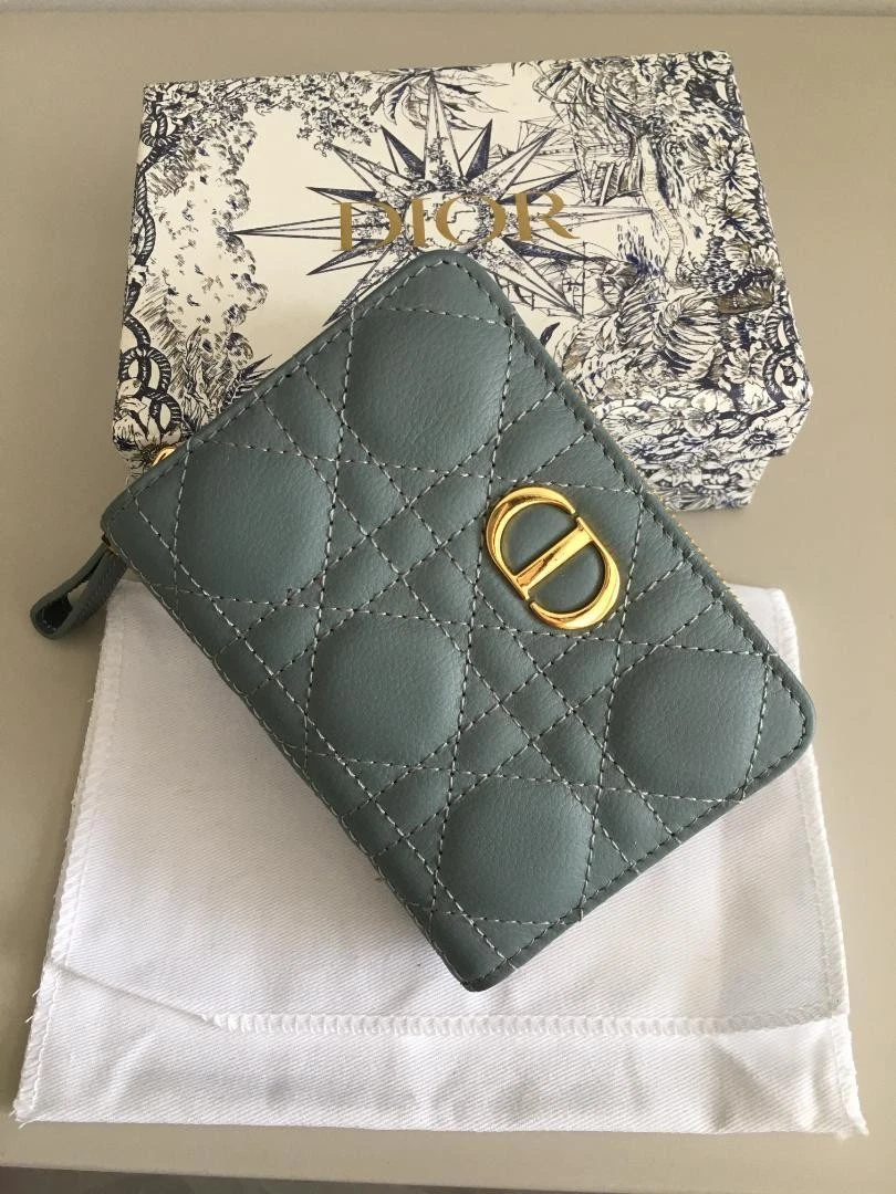 Porte monnaie portefeuille bi pli DIOR