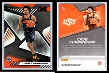 2021 Panini Chronicles XR Cade Cunningham Black Parallel #161