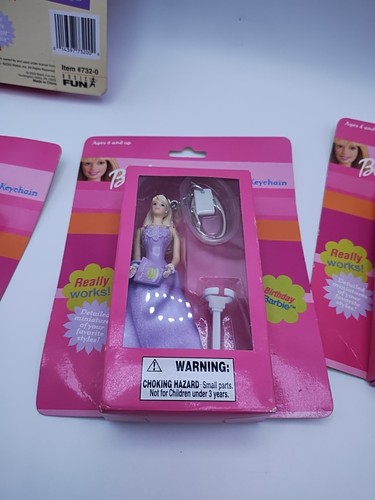 Vintage MATTEL Spotlight BARBIE KEYCHAIN-ENTIRE LOT PLUS 2 EXTRA AS SEEN IN PICS - Picture 6 of 13