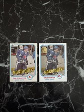 (2) Dale Hunter 1981-82 O-Pee-Chee Rookie Card #277 w/ Topps Archive Reprint. rookie card picture