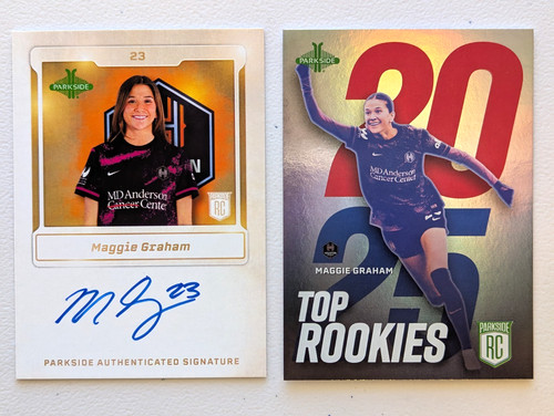 2025 Parkside Volume 2 NWSL Maggie Graham Signature Series Auto & Top Rookie