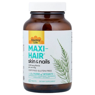 Maxi-Hair , Skin & Nails, 60 Tablets