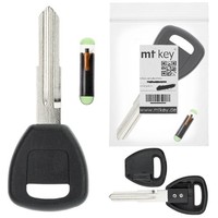 Auto SchlüSsel Rohling + Transponder Passt FüR Honda Accord 6.GEN 1998-2003