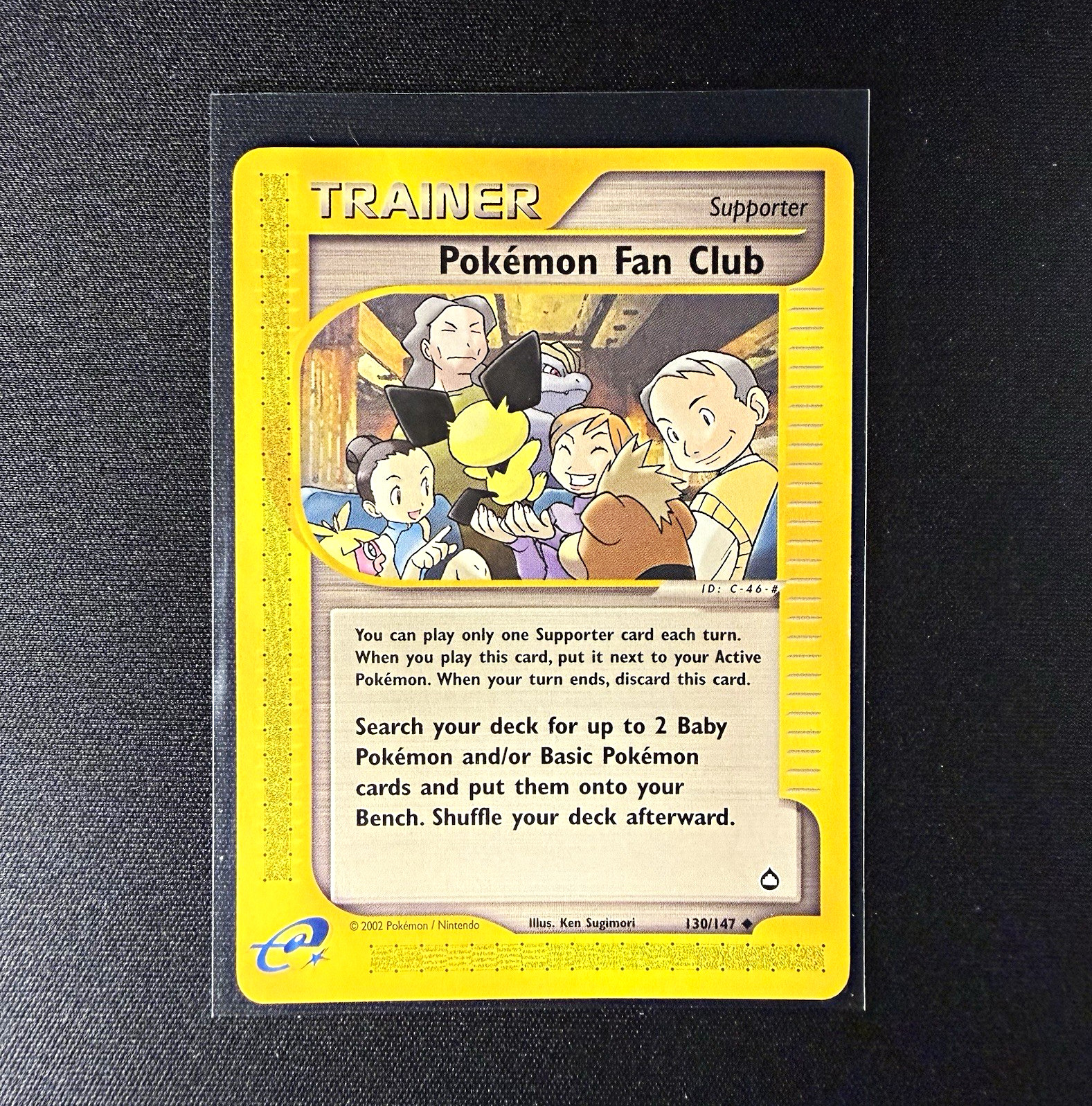 2003 Pokemon Aquapolis Pokemon Fan Club 130/147 LP e-Reader