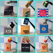 Miniature Dollhouse Accessories / 20 RANDOM BAGS WITH ACCESSORIES