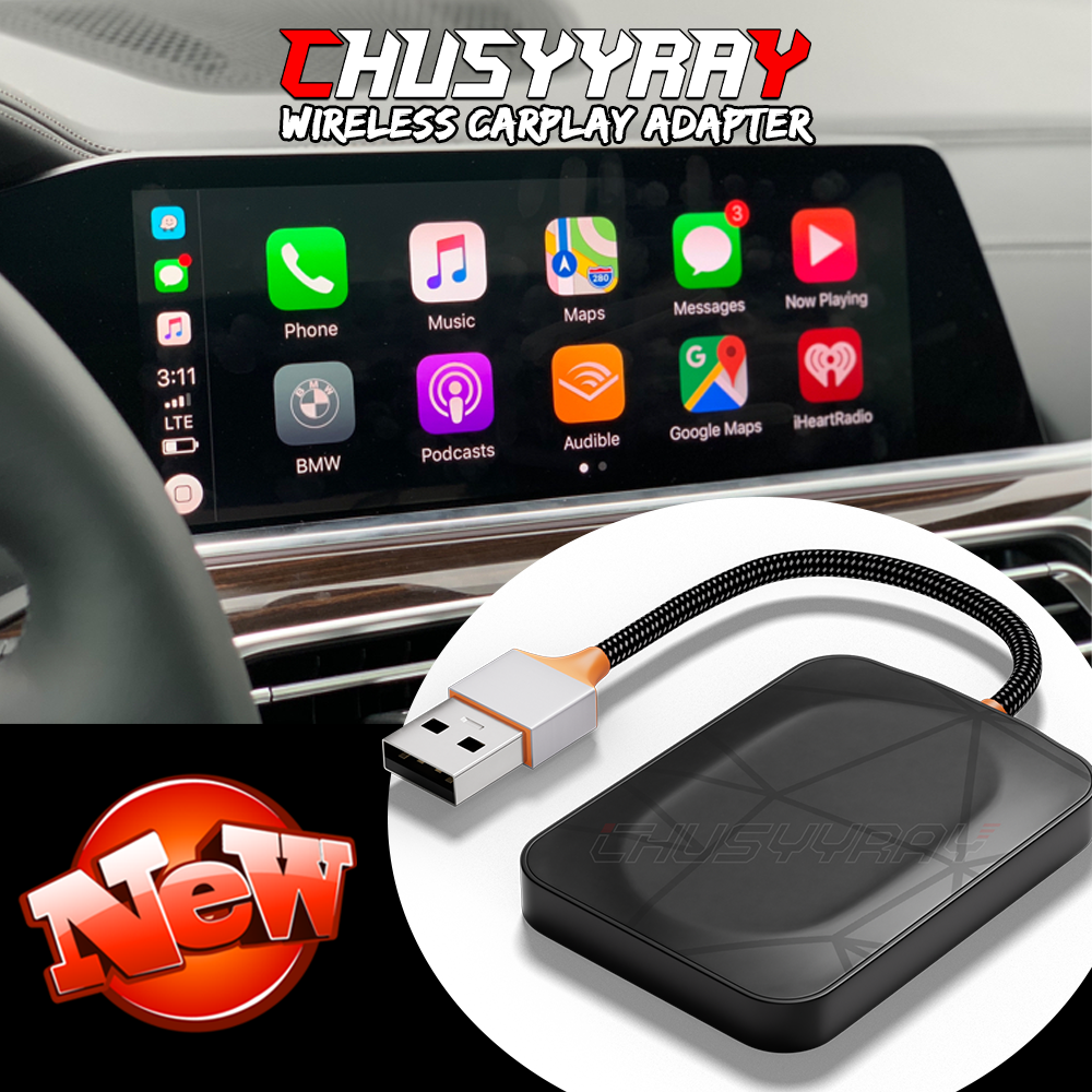 For 2018-2024 Honda Accord Sedan 4-Door Wireless CarPlay Adapter