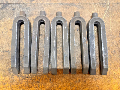 Vulcan USA No. 78 8'' Long Machining Milling Hold Down Strap Step Clamp QTY 5