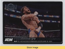 2025 Skybox Metal Universe AEW All Elite Wrestling MJF #PTP-24 READ 1t19