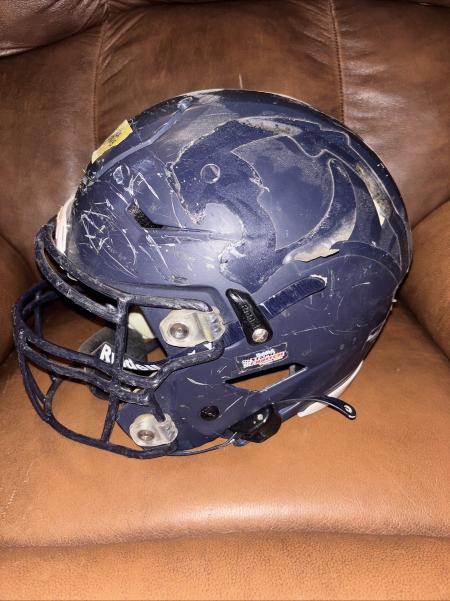 Riddell Speed Flex Large Football Helmet (Flat Navy W/ Navy Blue