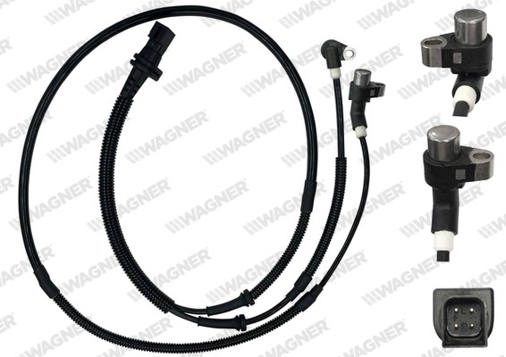 Wagner ABS Sensor Raddrehzahl DrehzahlfüHler FüR Ford KA Rb_ RB-image