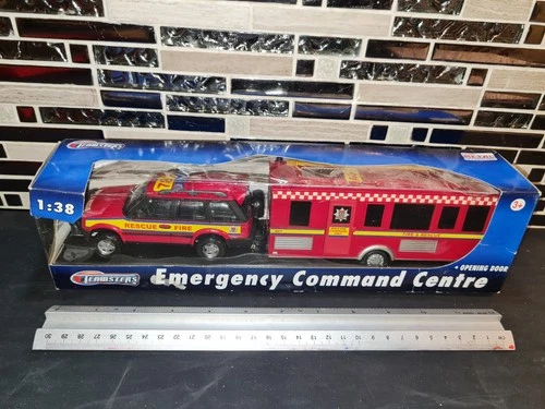 1/38 Scale Diecast/plastic .fire Command.new Boxed.slight Damage To Box.