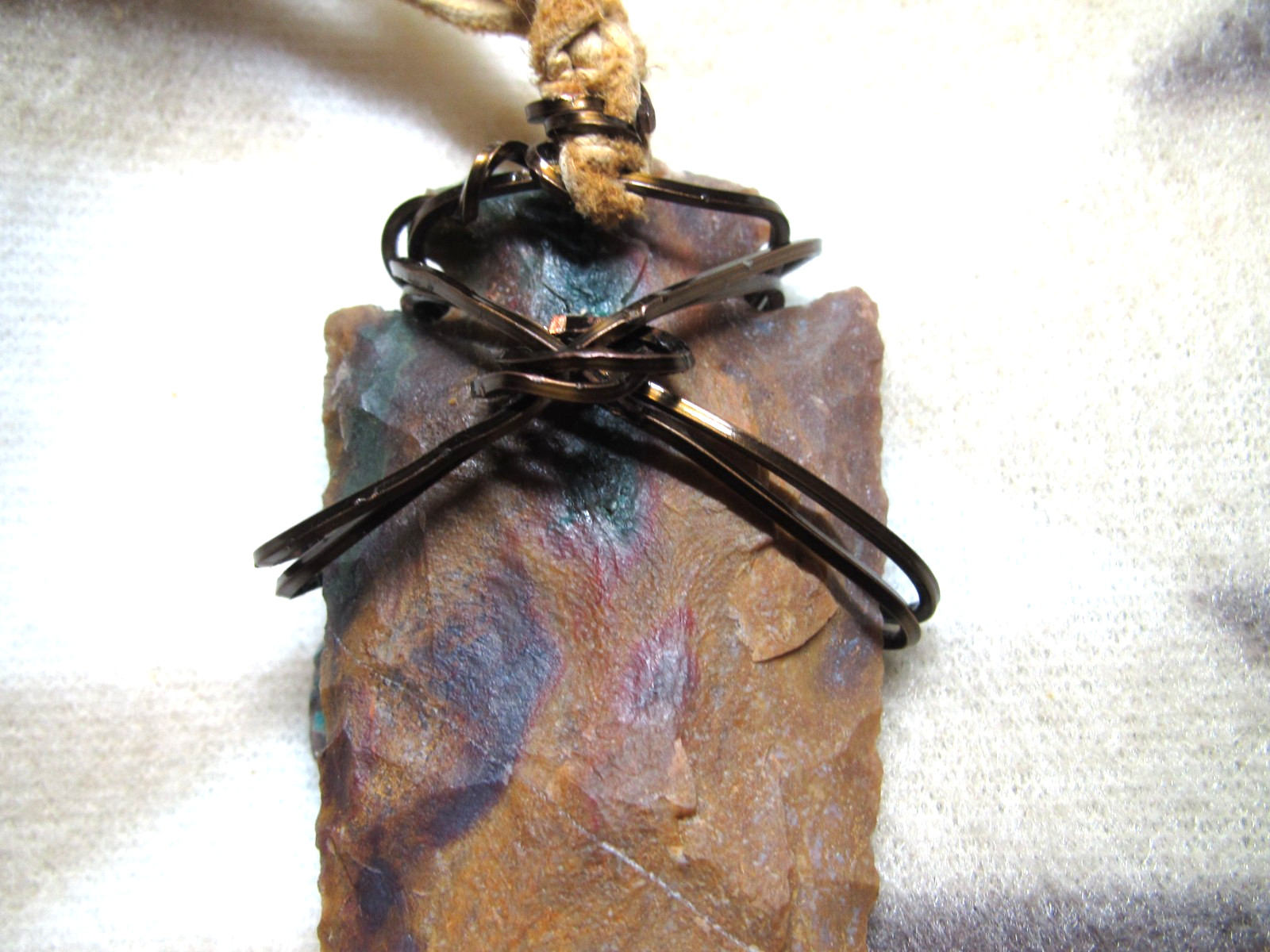 NATIVE AMERICAN INSPIRED ARROWHEAD TURQUOISE NECK… - image 8