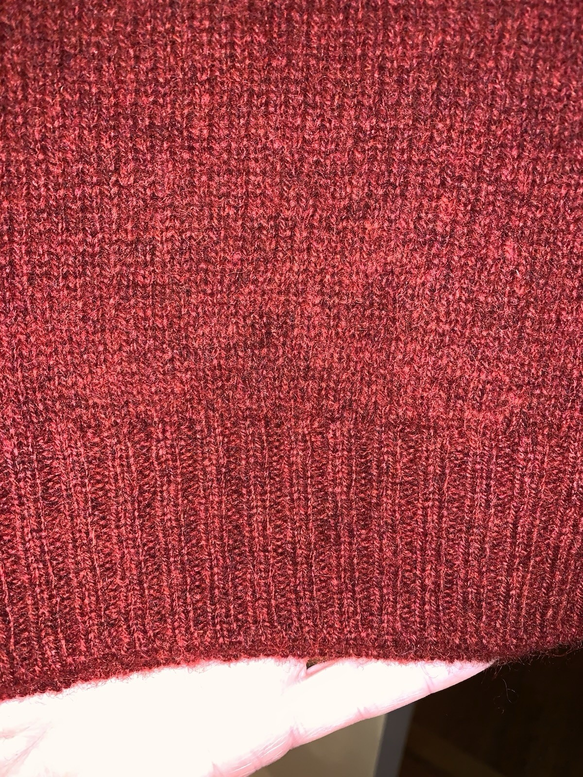 EXC Vtg L.L. Bean 100% WOOL Wools of New Zealand Made In Scotland Sweater Large