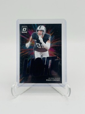 2024 Donruss Optic Light it Up Purple Stars Maxx Crosby /25