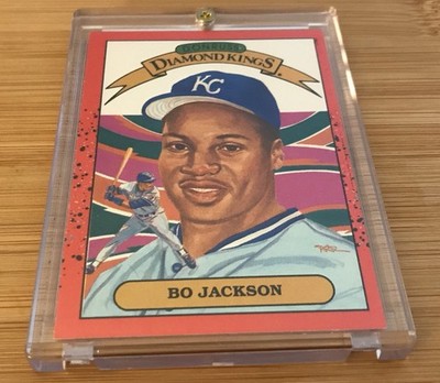 1989 Donruss Diamond King Bo Jackson Error Card #1