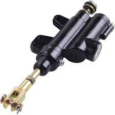 CNCMOTOK Rear Brake Master Cylinder Coolster 10mm 50cc-125cc Cylinder, black