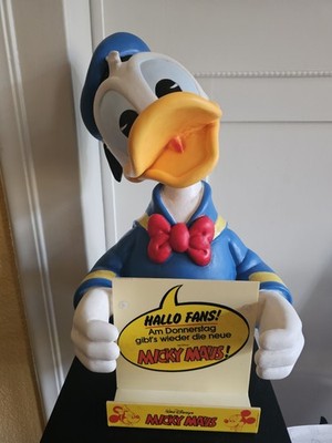 Micky Maus Magazin Fun Toy Display Donald Duck Mega Rar!