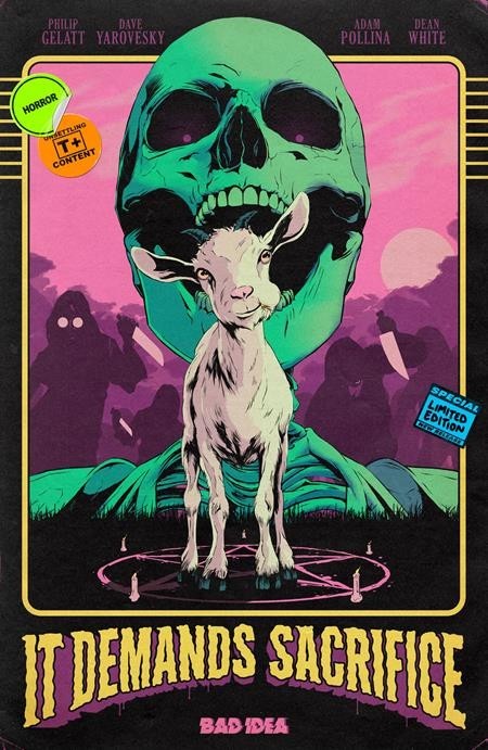 IT DEMANDS SACRIFICE #1 1/20 FLOPS RETRO VAR **PREORDER 10/07/26** NM BAD IDEA