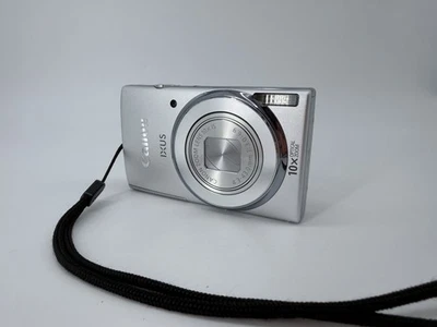 Canon IXUS 155 Silber Digitalkamera 20MP 10x Zoom Top Zustand #F1 - Bild 1 von 4
