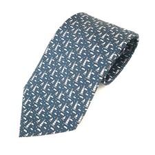 Vineyard Vines Lighthouse Coastal Sailboat Necktie One Size Blue Silk AOP Print
