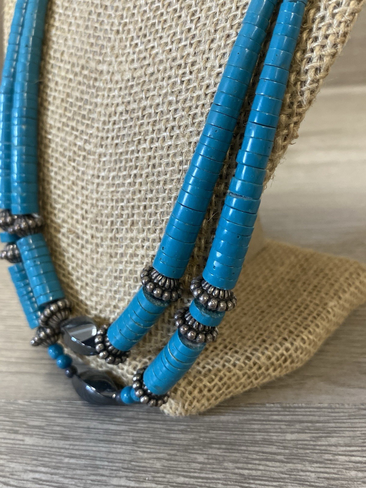 Stunning Native Style Statement Necklace - image 4