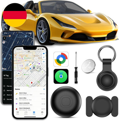 GPS Tracker Auto, Magnetisch Auto Tracker Ohne ABO, Kompatibel Mit Ios & Android