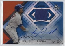 2014 Bowman Platinum Relics Blue Refractor 82/199 Dilson Herrera #AR-DH Auto 9vp