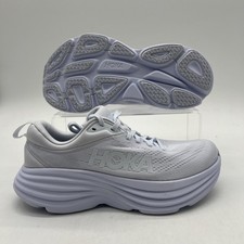 Womens Size 7 Hoka One One Bondi 8 Light Lavender Running Shoes 1127952 WWH