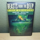 Jurassic Croc/Deep Sea Python/Deep Sea Mutant Snake (DVD, 2023, Widescreen)