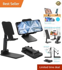 Versatile Universal Phone Stand - Portable Desk Holder for All Phones Tablets