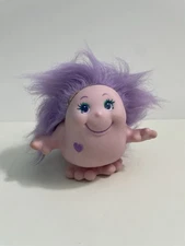 Snugglebumms Fondly 1984 Vintage Playskool Toy Lavender Purple Hair Squeaks