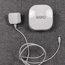 Eero 6 Plus Dual Band Mesh Wi-Fi 6 Router R010001 W/ Cord Tested