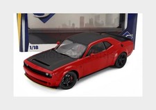 SOLIDO 1805718 Dodge Challenger SRT Demon Coupe 2023 Diecast Car 1/18 Red