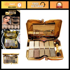 10-Color Glitter Eyeshadow Palette - Sparkle,...