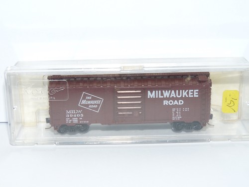 Atlas Spur N ++ US Güterwagen #39405 MILW Milwaukee Road in EVP ++ #I4_428 | Zustand: Gebraucht