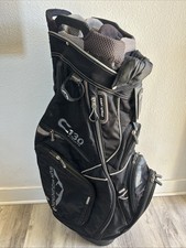 Sun Mountain C-130 Golf Cart Bag 14-Way Divider, Rain Cover, Strap See Pics