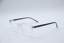 RAY-BAN RB 7185 5943 CRYSTAL BLACK AUTHENTIC DESIGNER EYEGLASSES 52-18