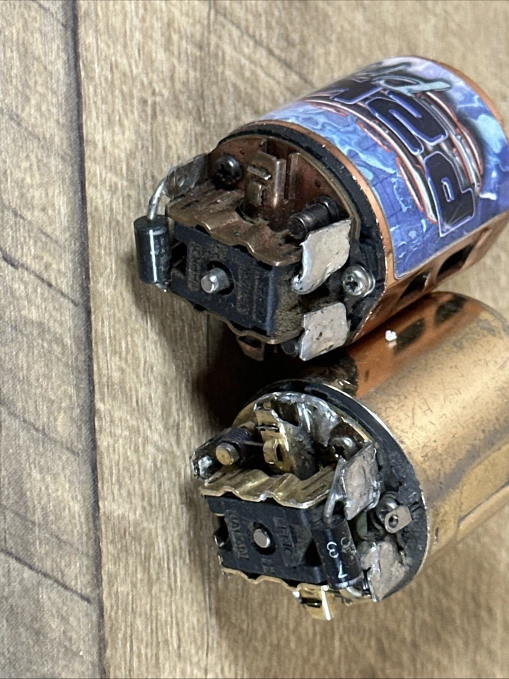 Trinity P2K Pro Stock 27T Brushed Motor Copper Head & Another Vintage Motor - Image 3 of 4