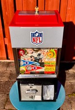 Vintage Victor 25 cent NFL Mini Helmets Vending Machine - Over 100+ NFL Helmets