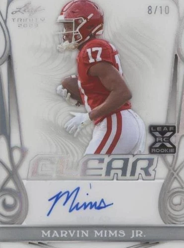 2023 Leaf Trinity Marvin Mims #CA-MMJ