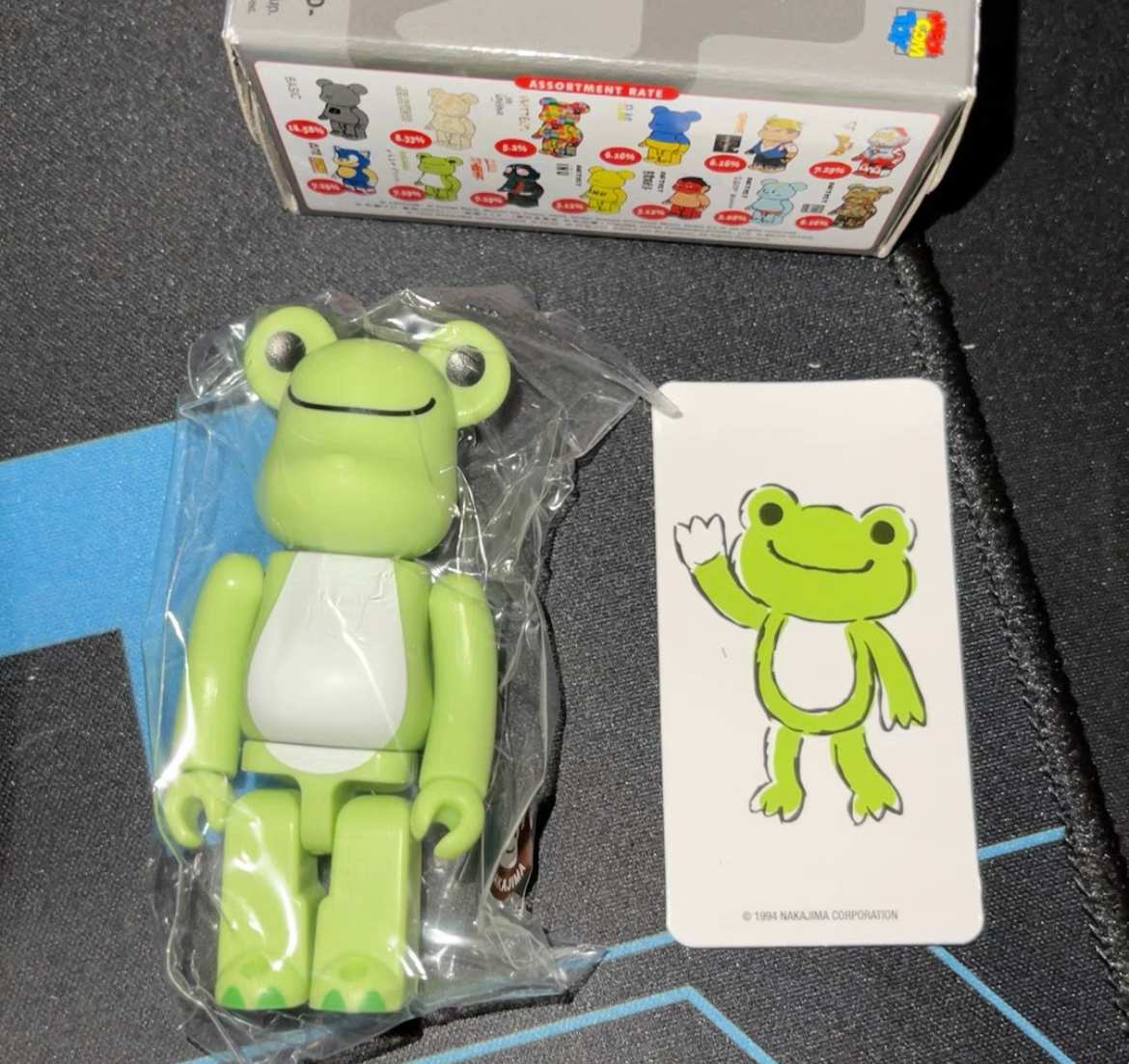 Bearbrick Series 46 Pickles The Frog 100% Medicom | eBay