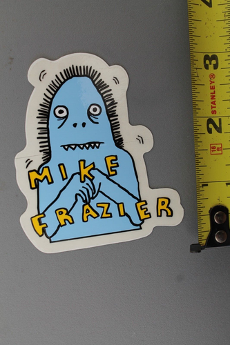 Toy Machine Skateboards Mike Frazier Monster GB2 Vintage Skateboarding STICKER - Picture 7 of 9