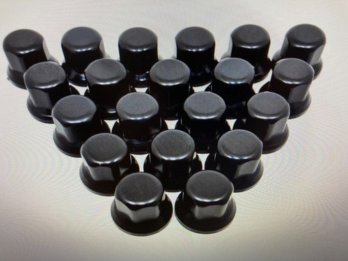 moinkerin 20 Pièces Cache Ecrou 19 mm Capuchons Protection Hexagonal