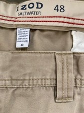 Big and Tall cotton cargo shorts IZOD Sz 48 evening party beach spring summer