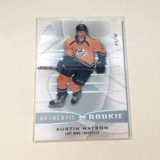 Austin Watson 2013-14 SP Game Used SSP #'D 47/52 CARD #116- TRUE ROOKIE