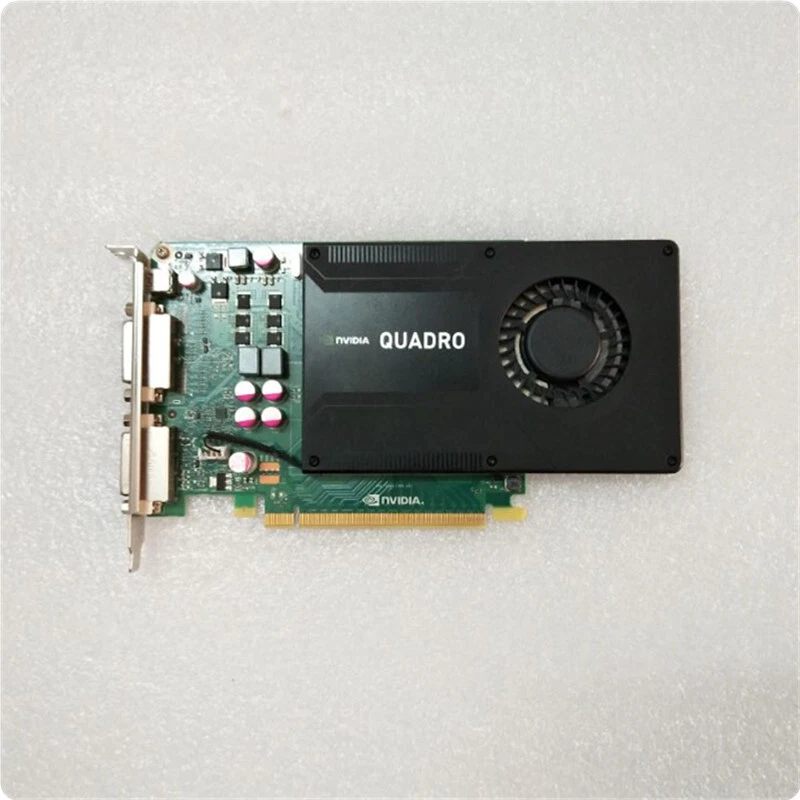 NVIDIA Quadro K2000D 2GB 384SP GDDR5 Mini DP DVI Professional Graphics Card