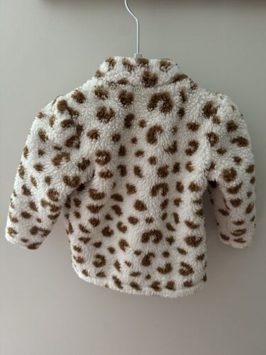 Sudadera Carter's Estampado Guepardo Polar Bebé Media Cremallera Talla 18 Meses - Imagen 2 de 4