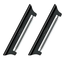 Small 38mm 40mm And 41mm  Black Watch Band Connector Adapters For Apple Watch