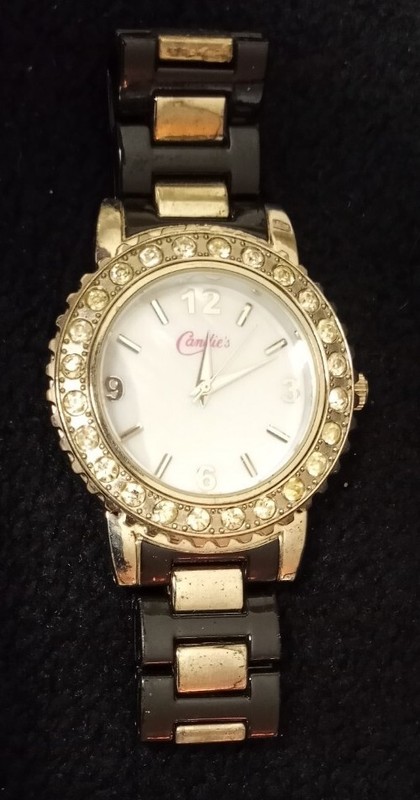 $ SALE $ VTG Louis Richards Watch Women's Silver Tone Candie's Lady's Wristwatch