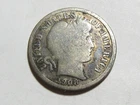 1908 Barber Dime - #9884